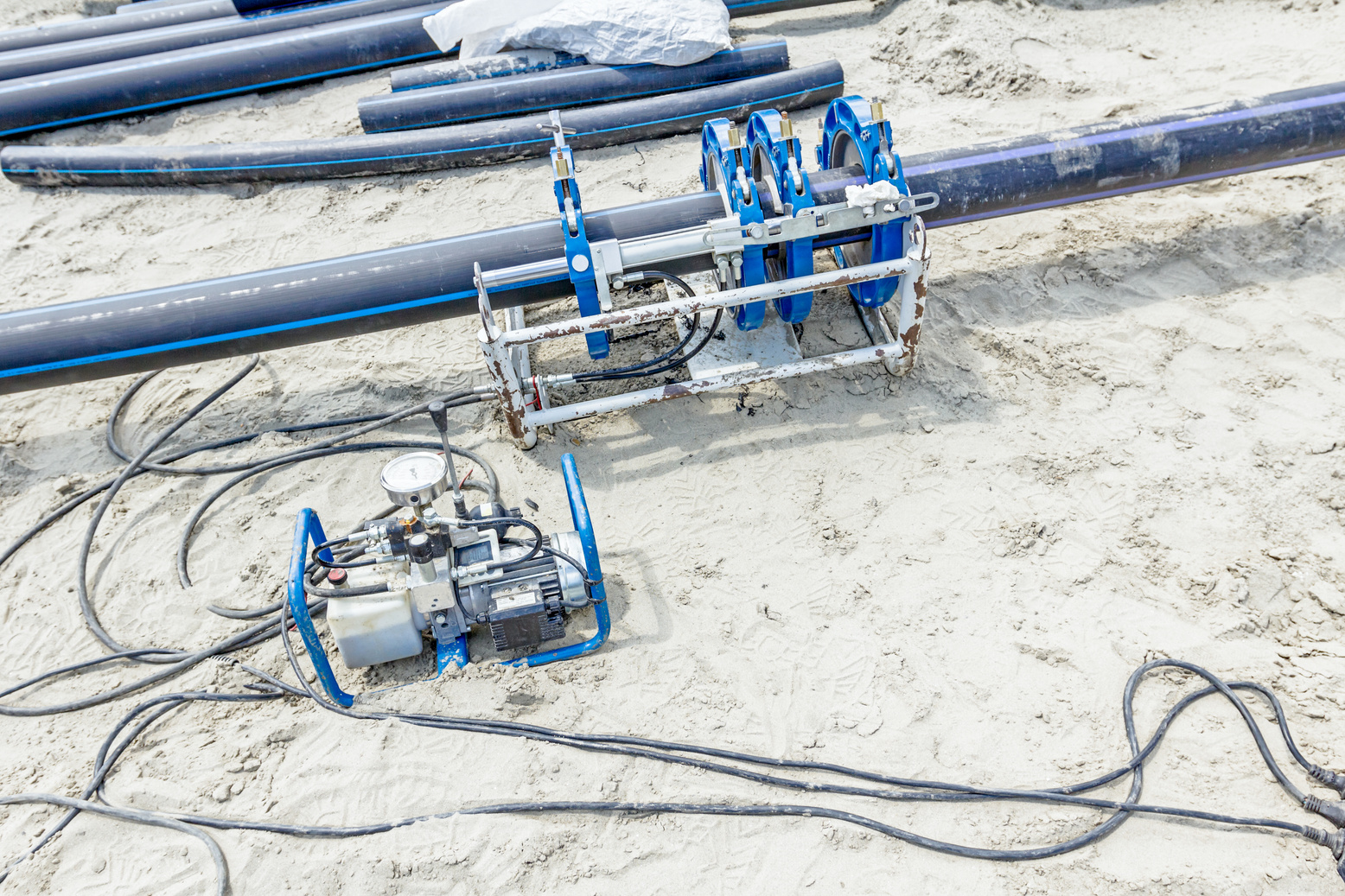 Engins de chantier et machines